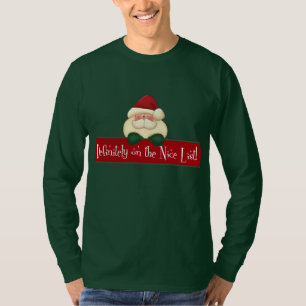Rood en groen op de lijst van Nice T-shirt