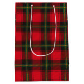 Rood en groen patroon medium cadeauzakje (Achterkant)
