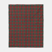 Rood en Groen Plaid Clan Boyd Tartan Fleece Deken (Voorkant)
