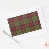 Rood en groen rechthoekige sticker (Envelop)