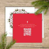 Rood en Groen Schattig Kerstfeest Kaart