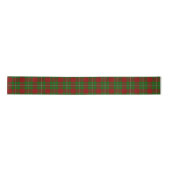 Rood en groen Schotse Tartan Plaid Satijnen Lint (Voorkant)