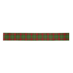 Rood en groen Schotse Tartan Plaid Satijnen Lint