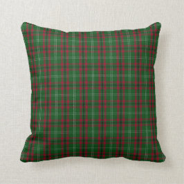 Rood en groen Sierkussen Tartan