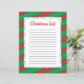 Rood en groen snoepje Boarder Clipart Kerstmis (Staand voorkant)