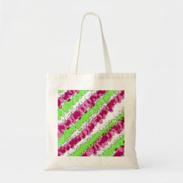 Rood en Groen Splatter verhit Tote Bag