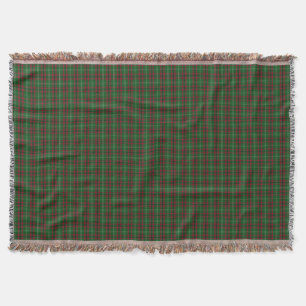 Rood en groen Tartan Drijfband Deken