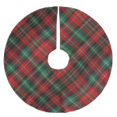 Rood en groen Tartan Kerstboom Rok (Voorkant)