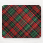 Rood en groen Tartan Muismat (Voorkant)