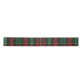Rood en groen Tartan Satijnen Lint (Voorkant)