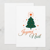 Rood en groen: Traditionele charme Feestdagenkaart (Voorkant / Achterkant)