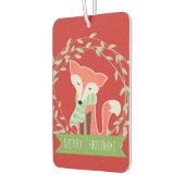 Rood en Groen Vrolijke Kerstvos Luchtverfrisser (Links)