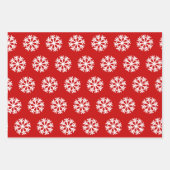 Rood en groen zwemmen en duiken met Kerstmis Inpakpapier Vel (Voorkant 3)