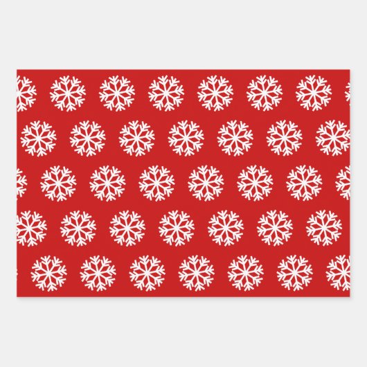 Rood en groen zwemmen en duiken met Kerstmis Inpakpapier Vel (Voorkant 3)