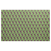 Rood en Groene Bark Stripes Stof (Yard (91,4 cm))