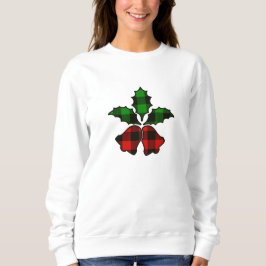 Rood- en groene buffels met kersttaartjes trui