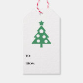 Rood- en Groene feestdagen — Gift Labels Cadeaulabel (Voorkant)