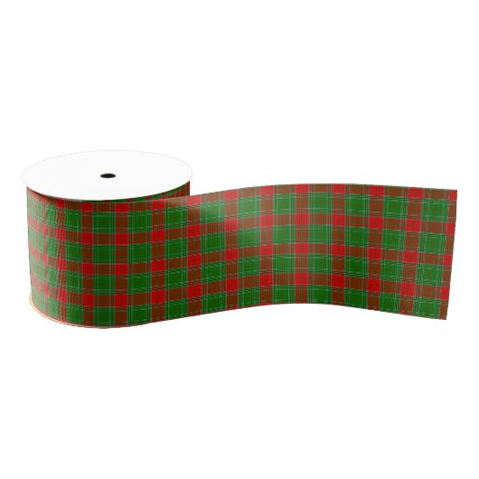 Rood- en groene feestlint grosgrain lint (Spoel)