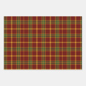 Rood- en groene kerstboom inpakpapier vel (Voorkant 2)