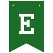 Rood- en groene kerstfeestvlaggen vlaggetjes (Tweede vlag)