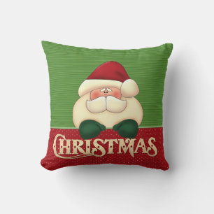 Rood- en Groene Kerstkerst Kussen