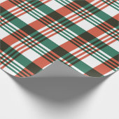 Rood- en Groene Pset-feestdag Cadeaupapier (Hoek)