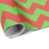 Rood- en groenpapier voor grote boringen cadeaupapier (Rol Hoek)