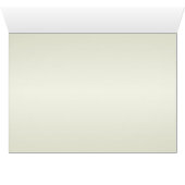 Rood en Ivoor Bloemen Tafelnummer Kaart (Binenzijde Horizontaal (Onderkant))