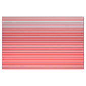 Rood en Lichtblauw Patroon Stof (Fat Quarter)