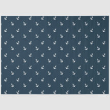 Rood en marineblauw nautisch serie ontwerp 15