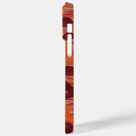 rood en oranje abstract Case-Mate iPhone case (Achterkant / Links)