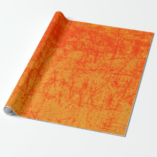 Rood en Oranje Cadeaupapier