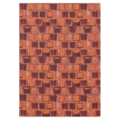 Rood en Oranje geometrisch Tafelkleed (Voorkant)