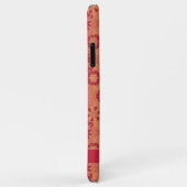Rood en Oranje Hoesje-Mate iPhone Case (Achterkant/rechts)