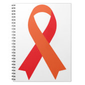Rood- en Oranje koolstof-MPN-myeloproliferatieve z Notitieboek (Voorkant)