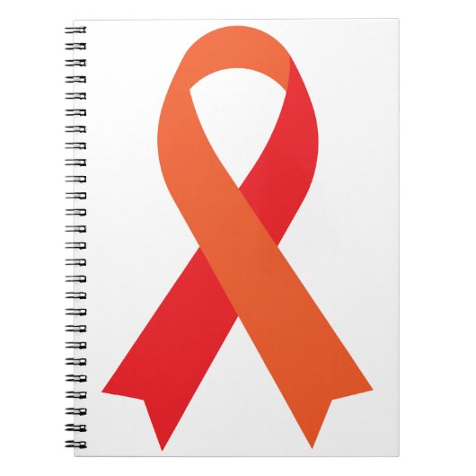 Rood- en Oranje koolstof-MPN-myeloproliferatieve z Notitieboek (Voorkant)