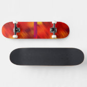 Rood en Oranje skateboard (Horizontaal)