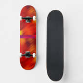 Rood en Oranje skateboard (Voorkant)