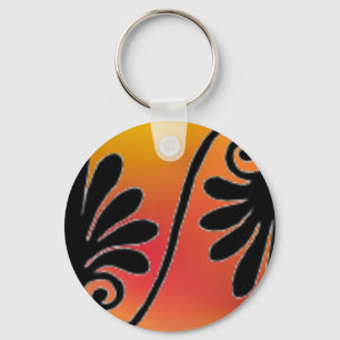 Rood- en Oranje Sleutelhanger