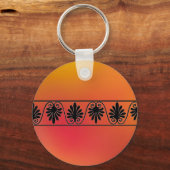 Rood- en Oranje Sleutelhanger (Voorkant)