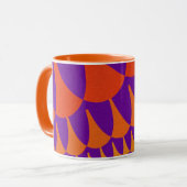 Rood- en Oranje weegschalen Mok (Voorkant links)