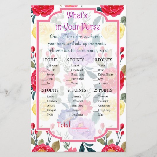 Rood en paarse bloemen Wat zit er in je paardenspe (Voorkant)