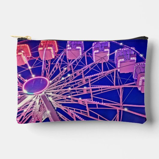 Rood en paarse reuzenrad etui (Voorkant)