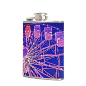 Rood en Paarse reuzenrad Heupfles (Links)