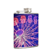 Rood en Paarse reuzenrad Heupfles (Rechts)