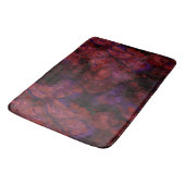 Rood en Paarse steen abstract Badmat (Gekanteld)