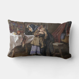 Rood en rouw (sympathie na Bereavement) Kussen