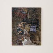 Rood en rouw (sympathie na Bereavement) Legpuzzel (Verticaal)