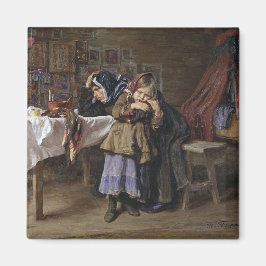 Rood en rouw (sympathie na Bereavement) Magneet