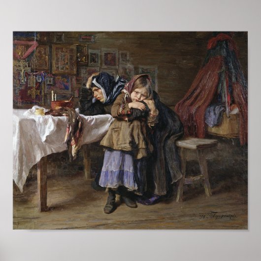 Rood en rouw (sympathie na Bereavement) Poster (Voorkant)